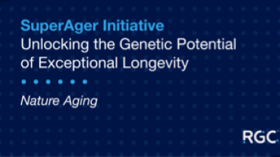  Nature Aging publication: SuperAger Initiative: Unlocking the Genetic Potential of Exceptional Longevity.