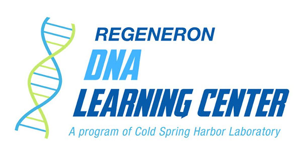  Regeneron DNA Learning Center logo.